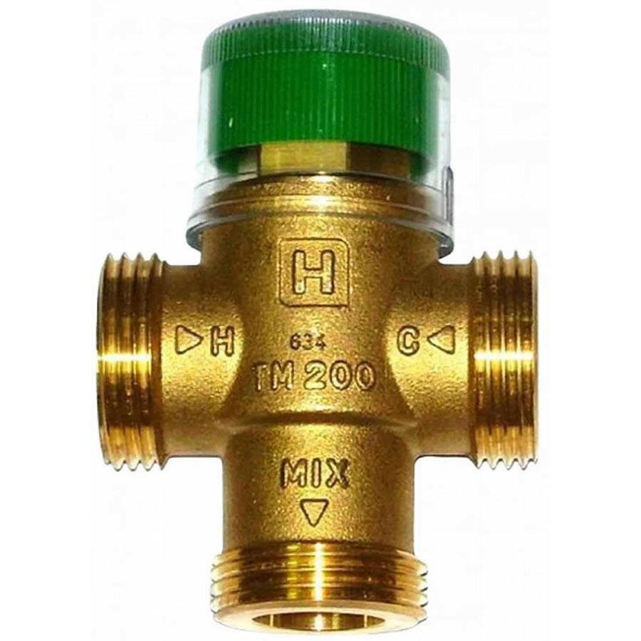 Honeywell termosztatikus keverőszelep HMV, forrázásvédelem 1" fix km 30 - 60°C max 90°C kvs=1,6