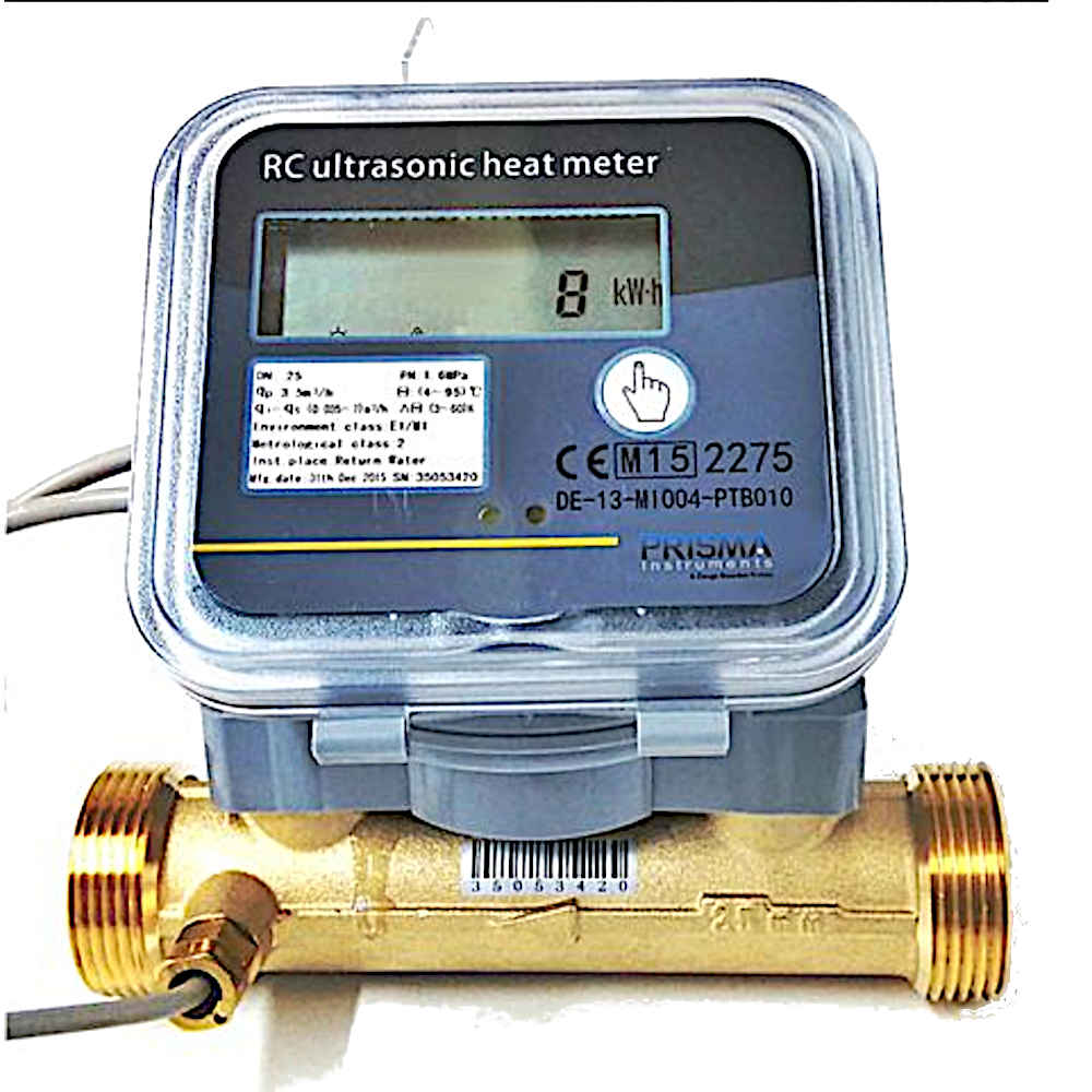 Költségosztó fűtési 1" 3,5m3 Ultrasonic Kompakt