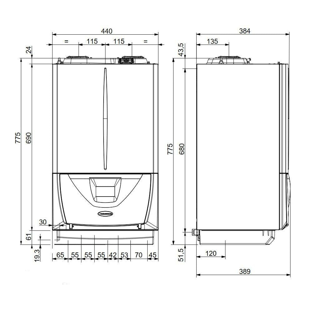 Immergas Victrix Superior 35 Plus fűtő kondenzációs kazán (3.033014)