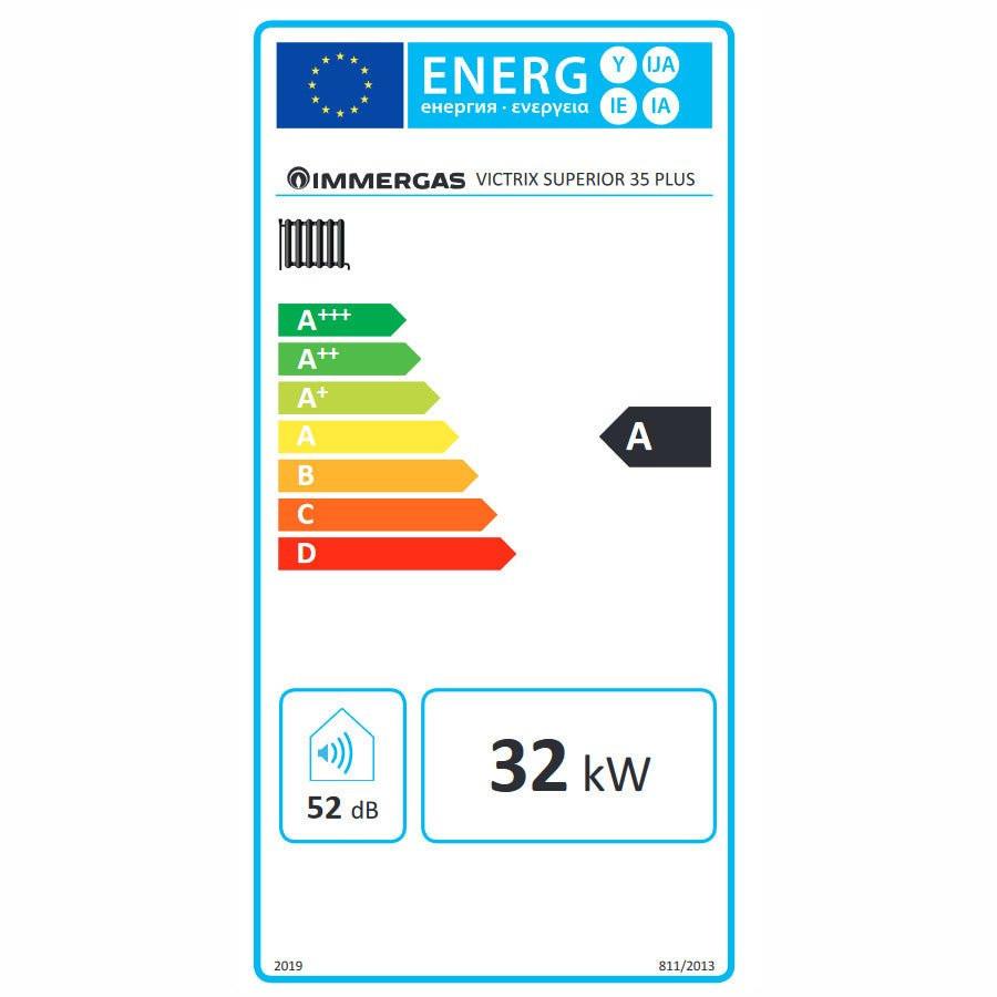 Immergas Victrix Superior 35 Plus fűtő kondenzációs kazán (3.033014)