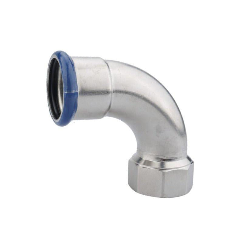Install Inox AquaPress könyök 90 BM 28 - 3/4" (316L)