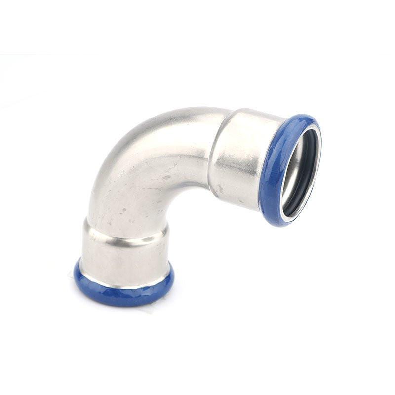 Install Inox AquaPress könyök 90 BB 108 (316L)