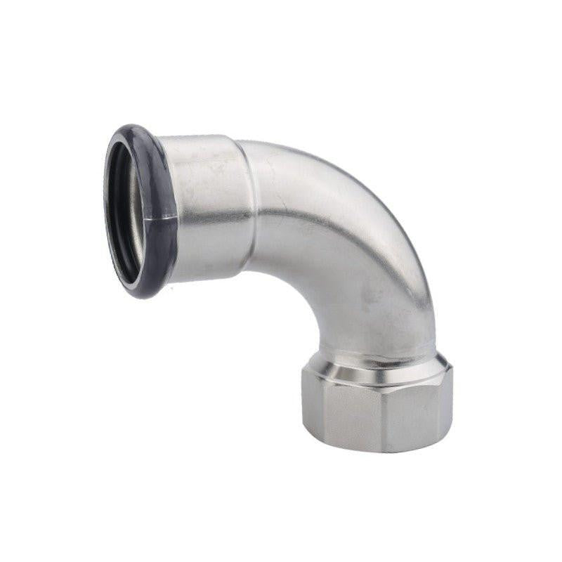 Install Inox TempPress könyök 90 BM 22 - 1/2" (304)
