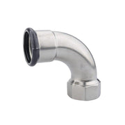 Install Inox TempPress könyök 90 BM 42 - 6/4" (304)