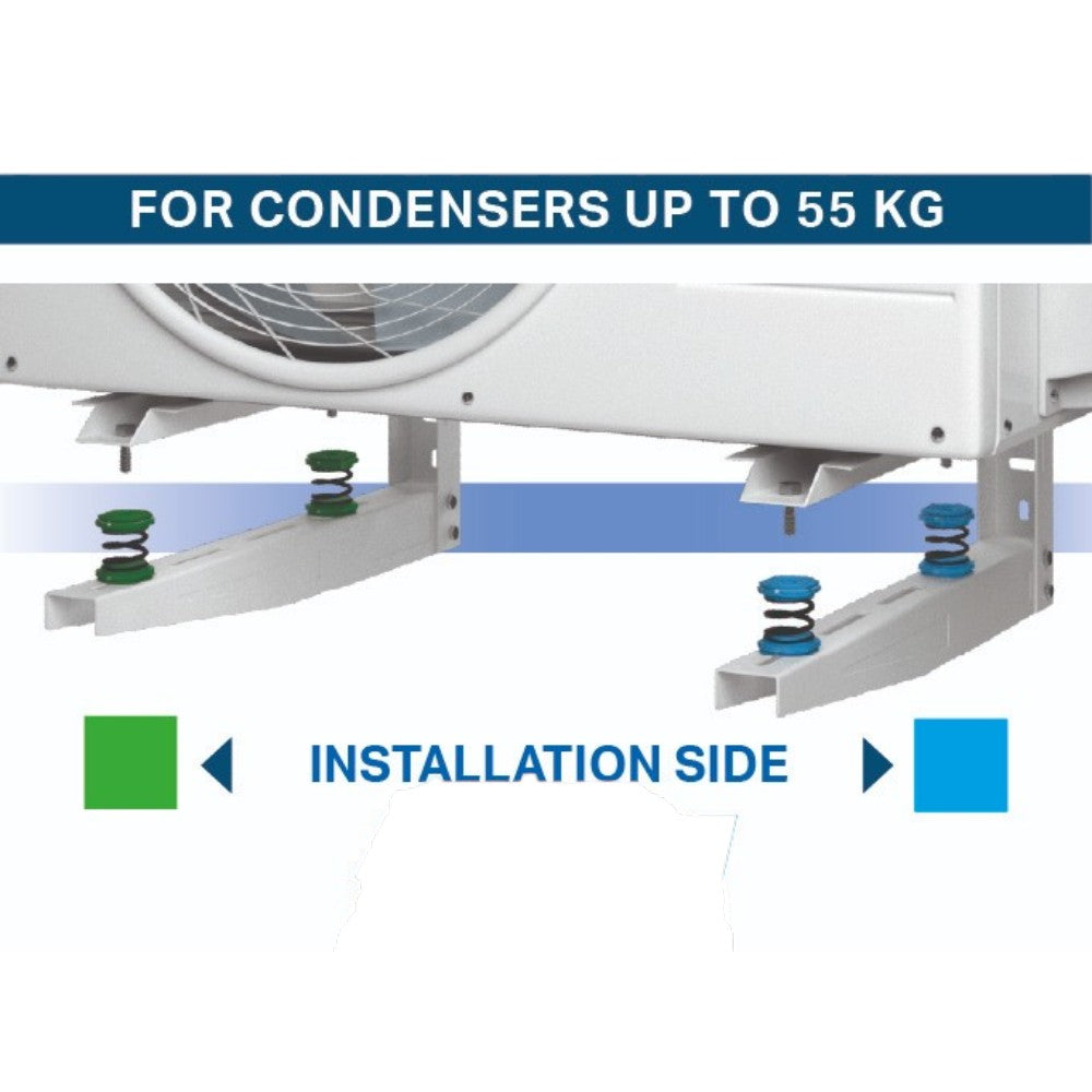 Install klíma rugós nyitott rezgéscsillapító SUSTA 55kg (9898-134)