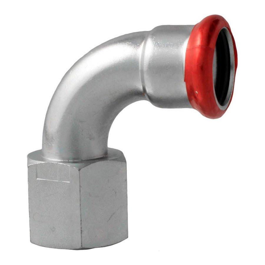 Install Steel TechPress könyök 90 BM 22 - 3/4" (szénacél)