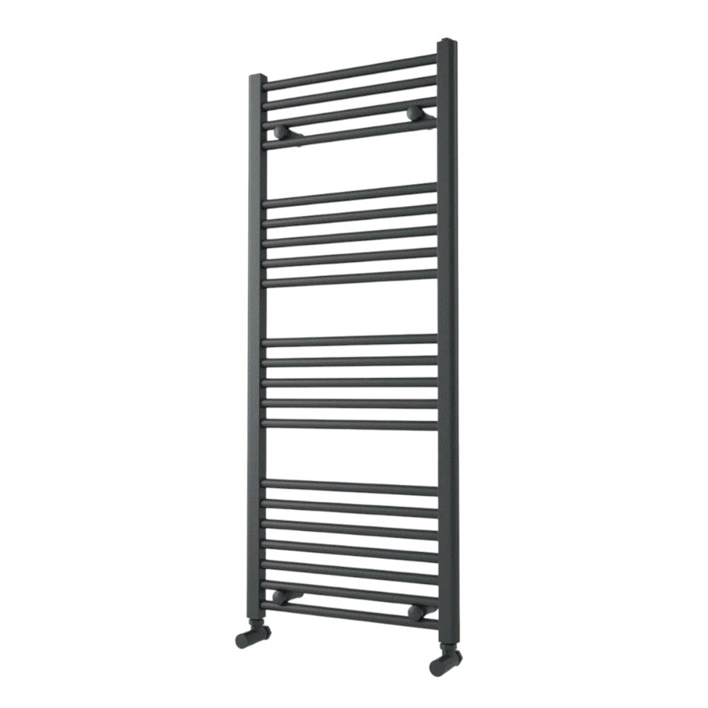 Install CALIDUM Íves,  MATT FEKETE Törölközőszárító Radiátor 600x1200-0