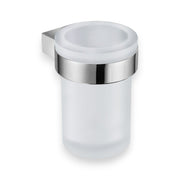 Jika Pure pohártartó, fali, üveg betéttel, 11,5cm, krómozott ( H3823B10040001 )