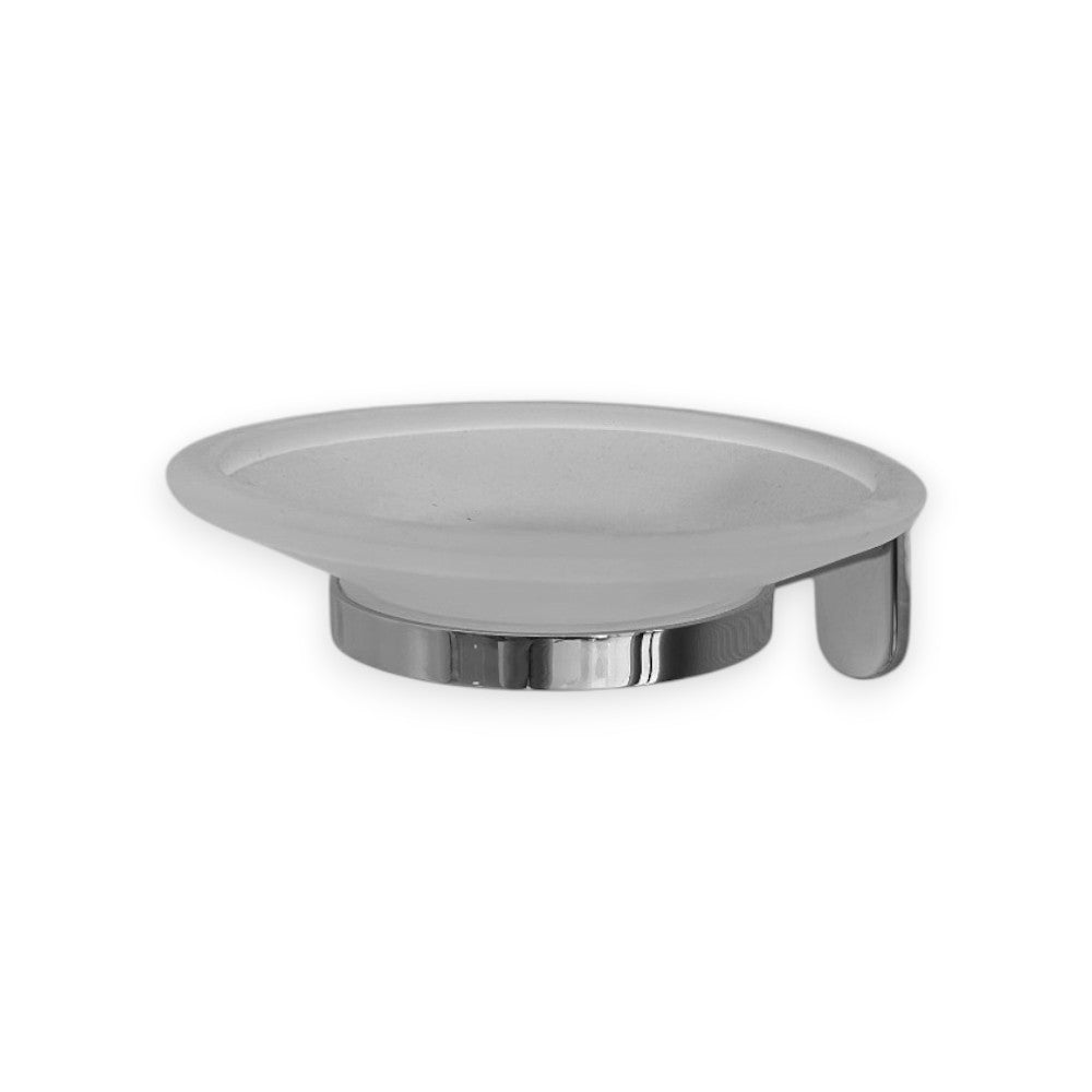 Jika Basic szappantartó, fali, üveg betéttel, krómozott ( H3833A10040001 )
