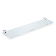 Jika Cubito Pure üveg polc, krómozott, 40 cm ( H3853B10040001 )