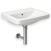 Jika Cubito Pure mosdó 65x48,5 cm, túlfolyóval, csaplyuk nélkül, fehér (H8104240001091)