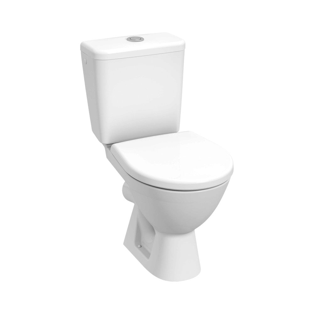 Jika Lyra Plus monoblokkos WC szett, ferde kifolyású, mélyöblítésű, oldalsó vízbekötés, fehér