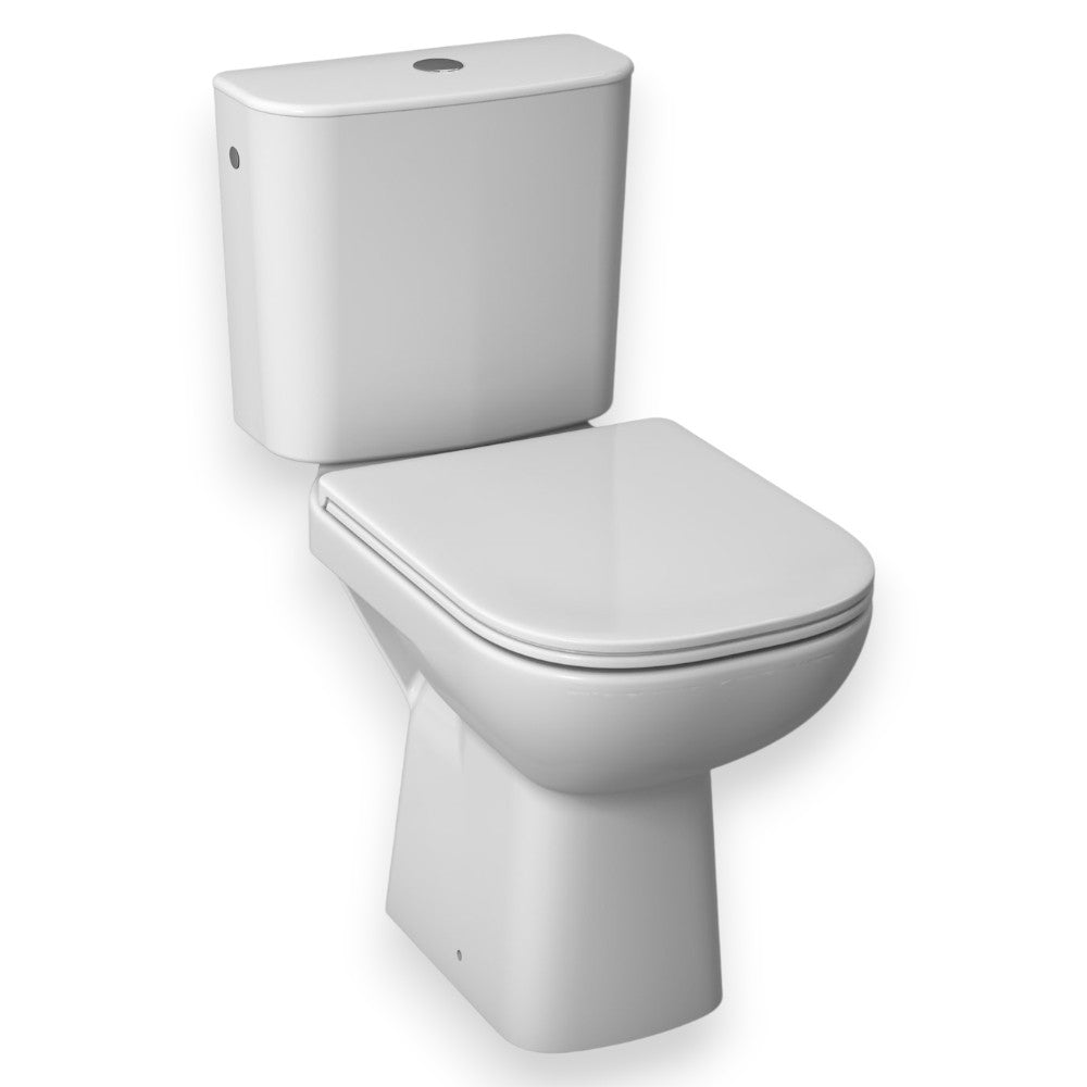 Jika Deep by Jika monoblokkos WC szett, hátsó kifolyású, mélyöblítésű, alsó vízbekötés, fehér