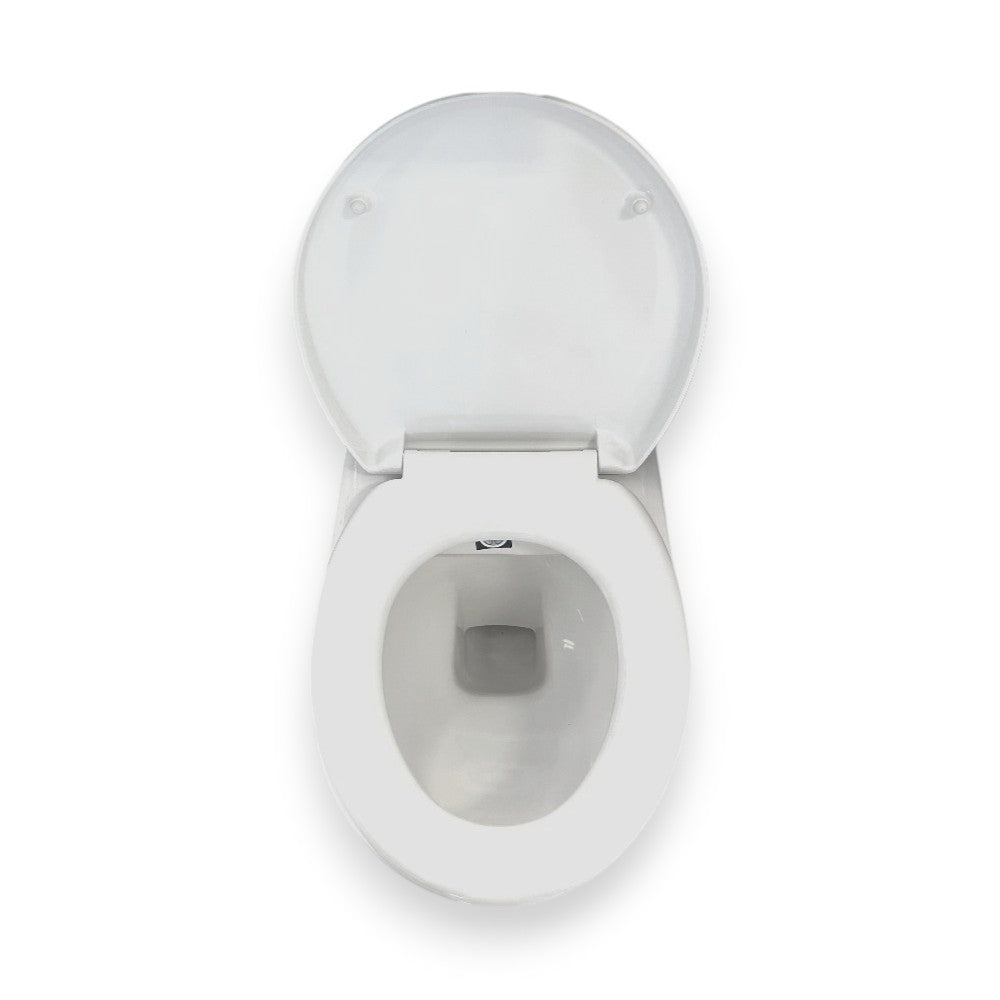 Jika WC Pack Rimless - Dino WC, fali, öblítőperem nélküli, mélyöblítésű + Zeta WC ülőke (H8603770000001)