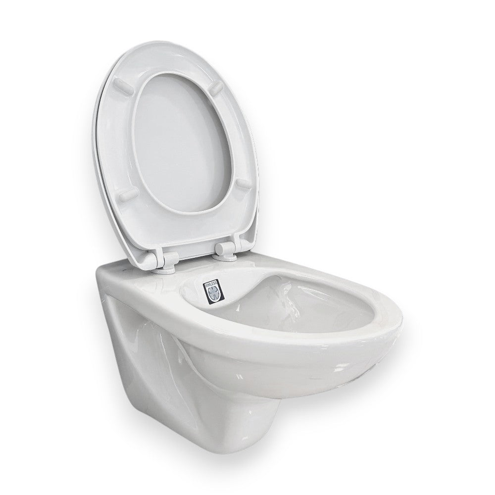 Jika WC Pack Rimless - Dino WC, fali, öblítőperem nélküli, mélyöblítésű + Zeta WC ülőke (H8603770000001)