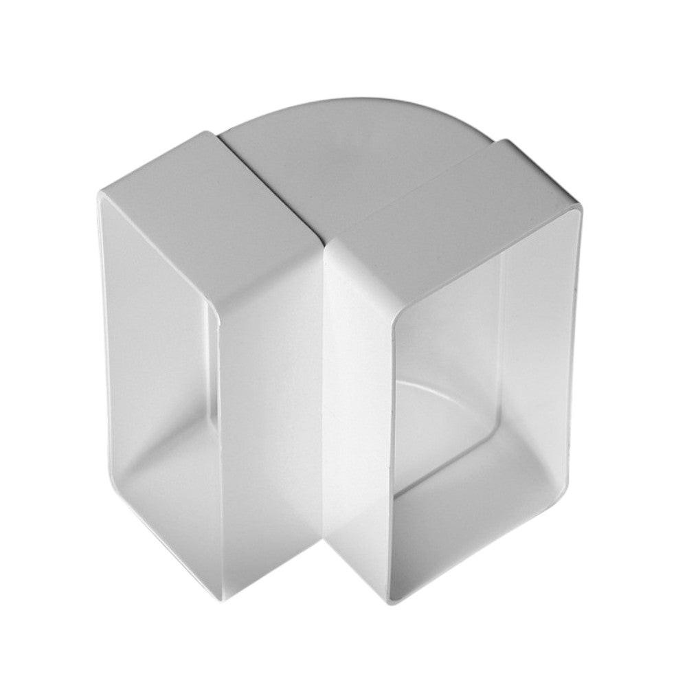 Awenta KP120 - 25 lapos csatorna 60x120 mm, 90° függőleges könyök