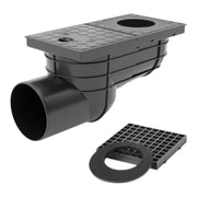 Styron kültéri víznyelő, oldalkifolyású, 110 mm (KV-110-B)