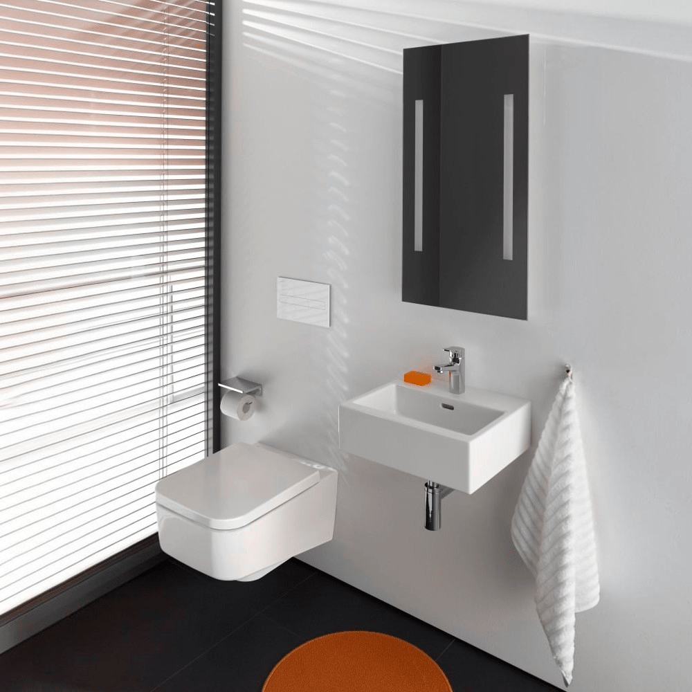 Laufen Pro S WC fali , perem nélküli, mély öblítésű, fehér ( H8209620000001 )
