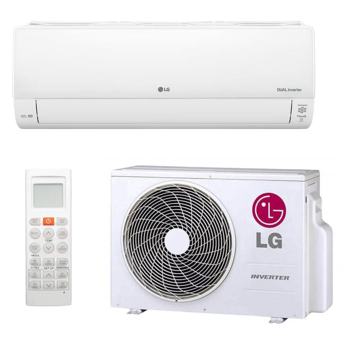 LG DC09RK Deluxe split klíma szett, 2,6 kW (DC09RK.NSJ + DC09RK.UL2)