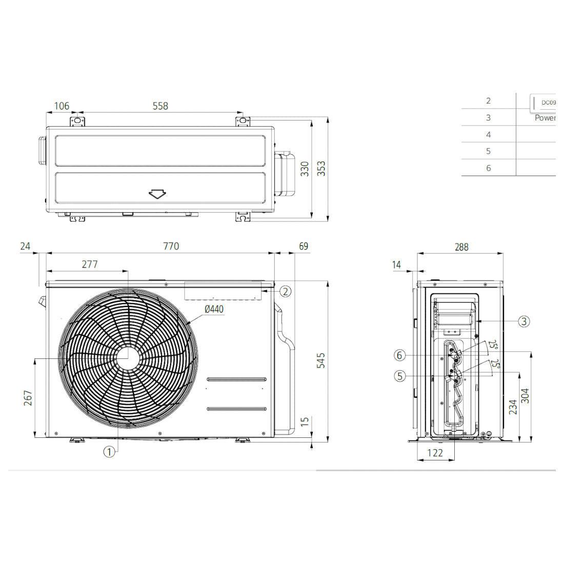 LG DC12RK Deluxe split klíma szett, 3,5 kW (DC12RK.NSJ + DC12RK.UL2)