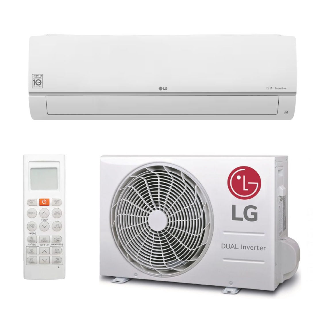 LG S09ET DualCool Special ET split klíma szett, 2,6 kW (S09ET.NSJ + S09ET.UA3)