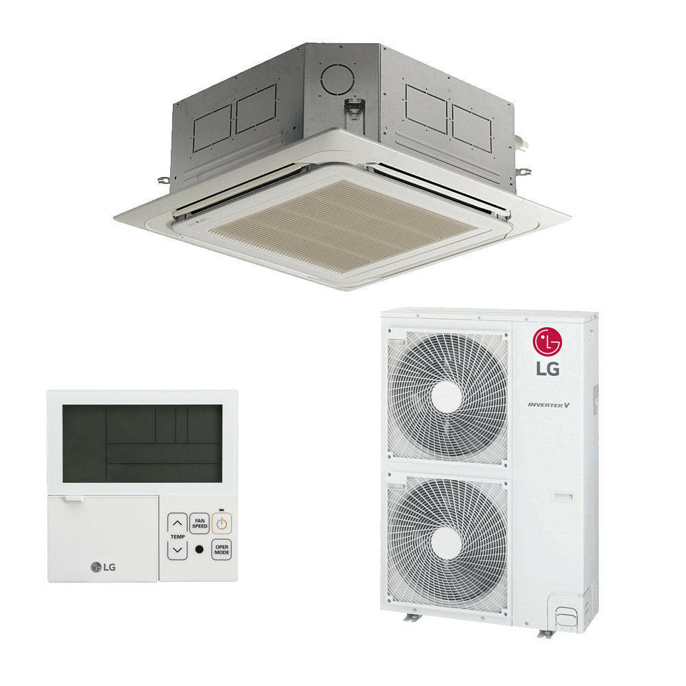 LG UT36F/UUD3 Standard kazettás split 10,0 kW,  távirányítóval, 3 fázis-1