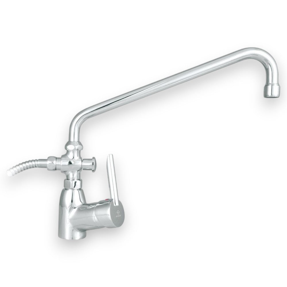 Mofém Mambo-5 kád-mosdó csaptelep , Basic zuhanyszettel ( 155-0044-00 )