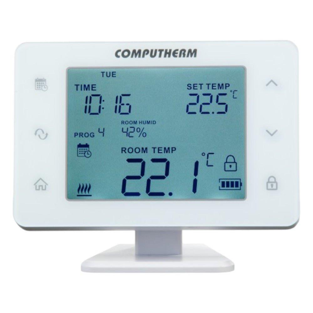COMPUTHERM Q20RF Wi - Fi szobatermosztát, vezeték nélküli, programozható, Wi - Fi, páratartalom mérés (Q20RF Wi - Fi)