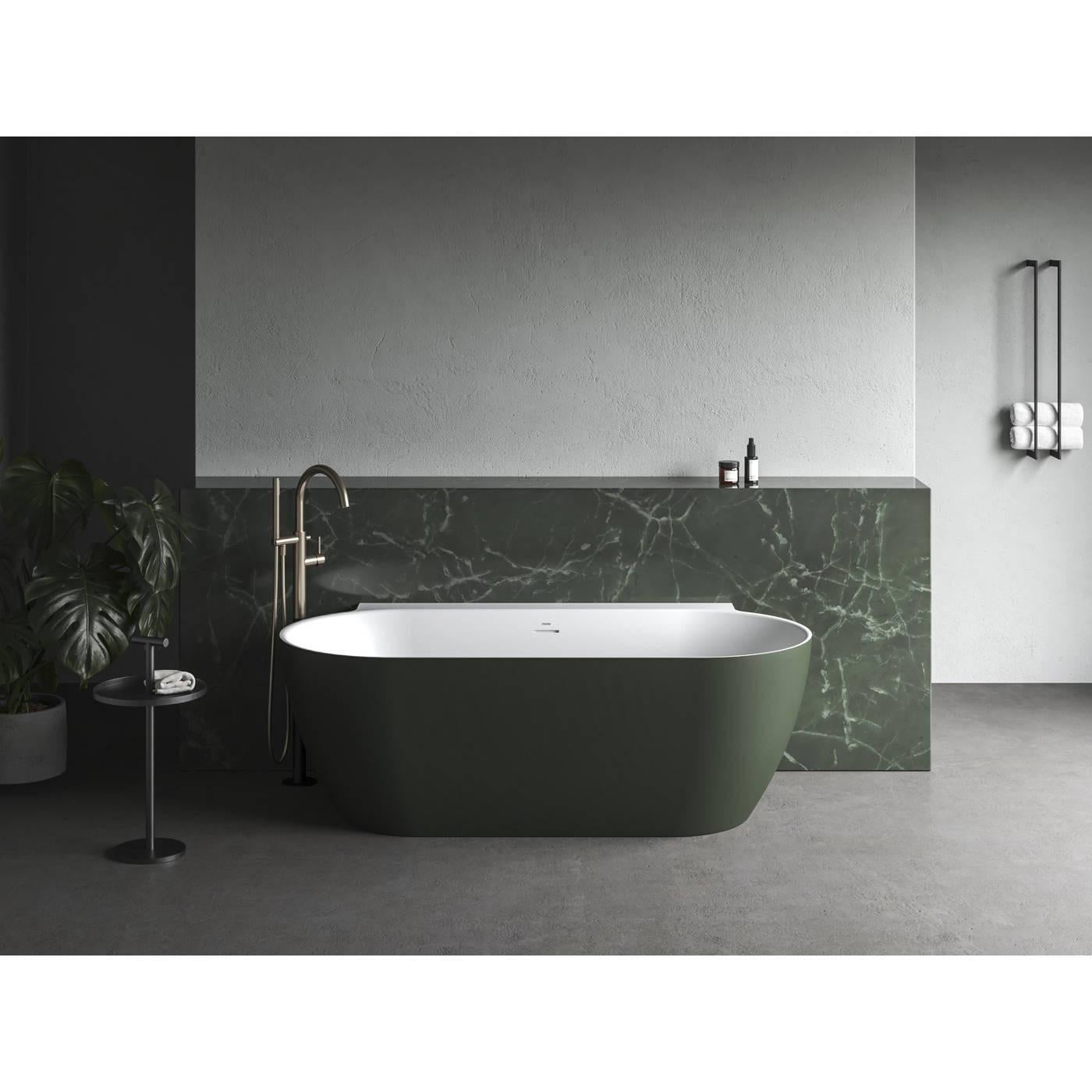 Ravak Freedom Wall II TEC akrilkád 1700x870 grey green/fehér, fehér lefolyó(CC71200000)