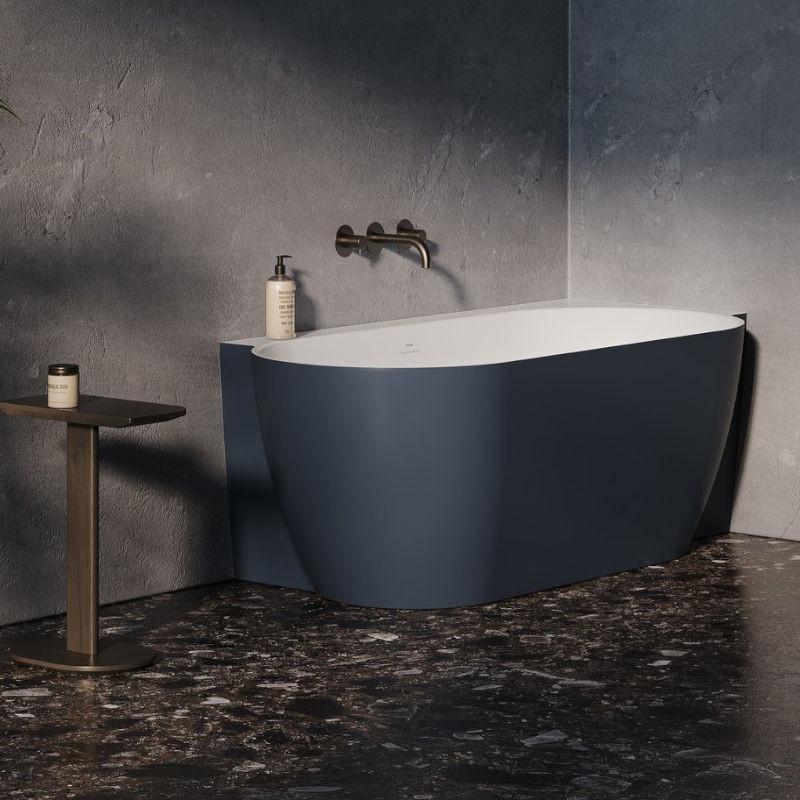 Ravak Freedom Corner II TEC R akrilkád 1750x860 deepsea blue/fehér, fehér lefolyó(CC81400000)