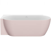 Ravak Freedom Corner II TEC L akrilkád 1750x860 alabaster pink/fehér, fehér lefolyó (RAVAK - CC91600000)