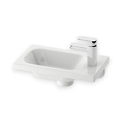 RAVAK Chrome kézmosó 40x22 cm fehér, jobbos (XJGP1100000)
