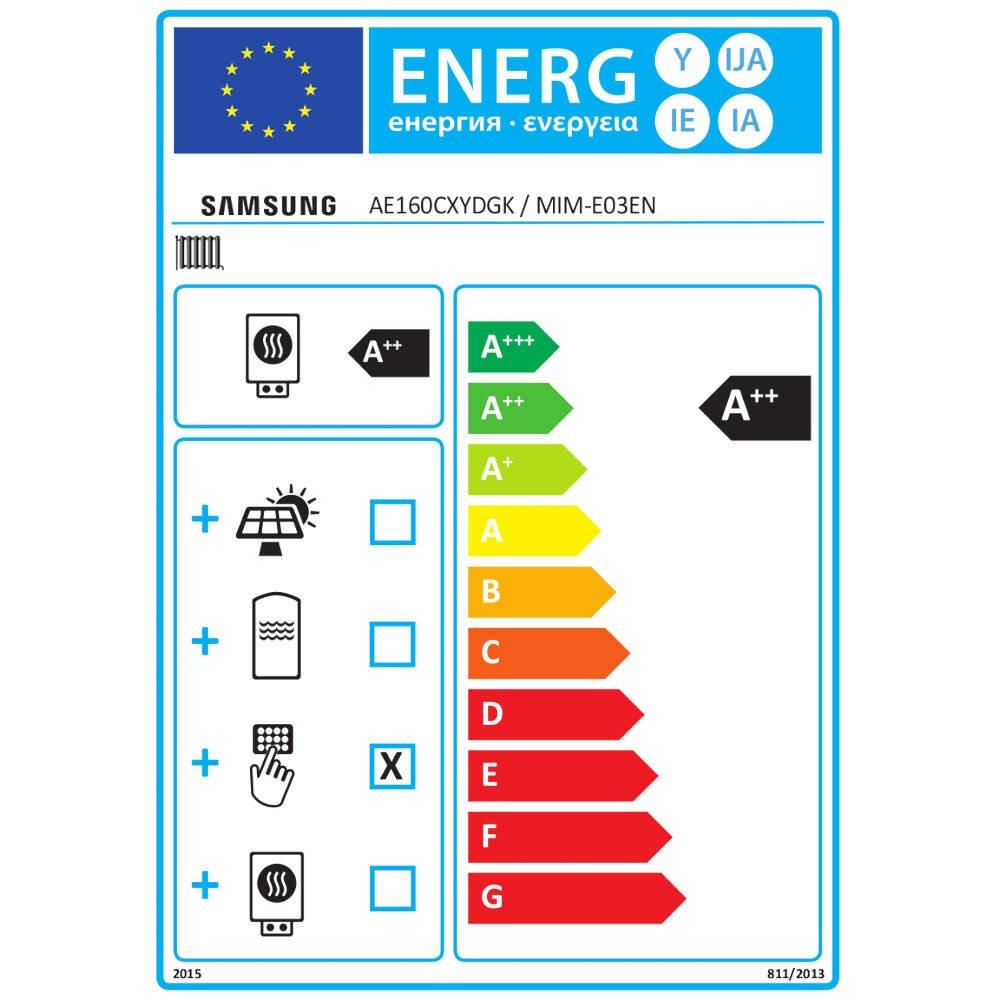 Samsung Mono R290 hőszivattyú 16 kW + vezérlő szett (szelepvezérlő + szabályzó), 3 fázis (M - R290 - 16 - 0 - 3)