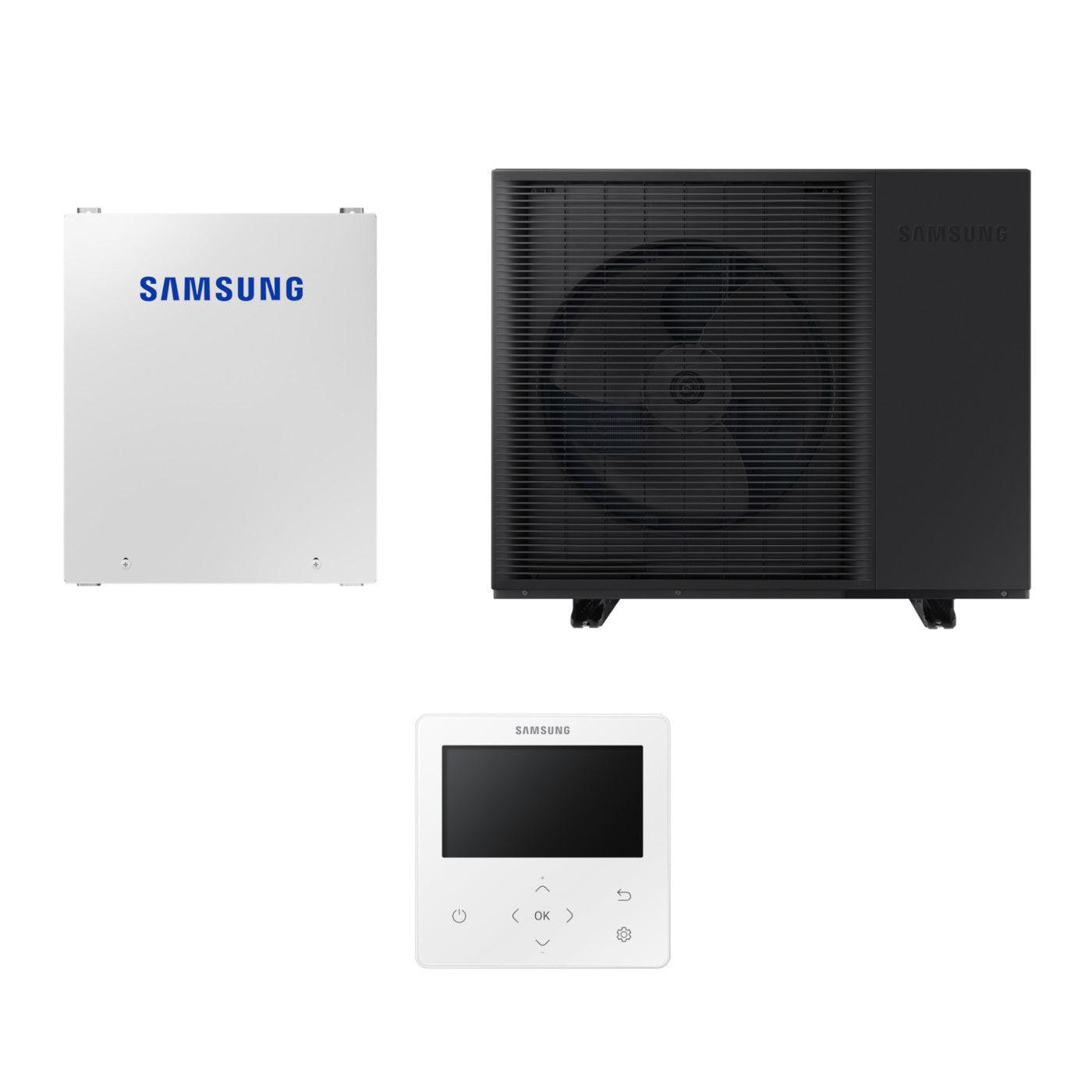 Samsung Mono R290 hőszivattyú 8 kW + vezérlő szett (szelepvezérlő + szabályzó), 3 fázis (M - R290 - 8 - 0 - 3)