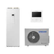 Samsung Split ClimateHub R32 hőszivattyú 6 kW + 200l - es tartály + vezetékes szabályzó, 1 fázis (SCH - R32 - 6 - 1 - 1)