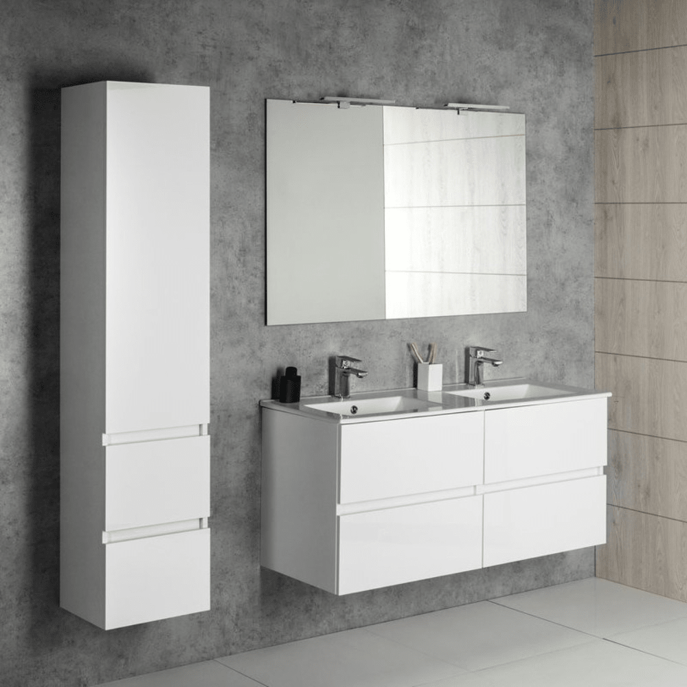 Sapho Slim mosdó dupla 121X1,6x46 cm (1601-120)