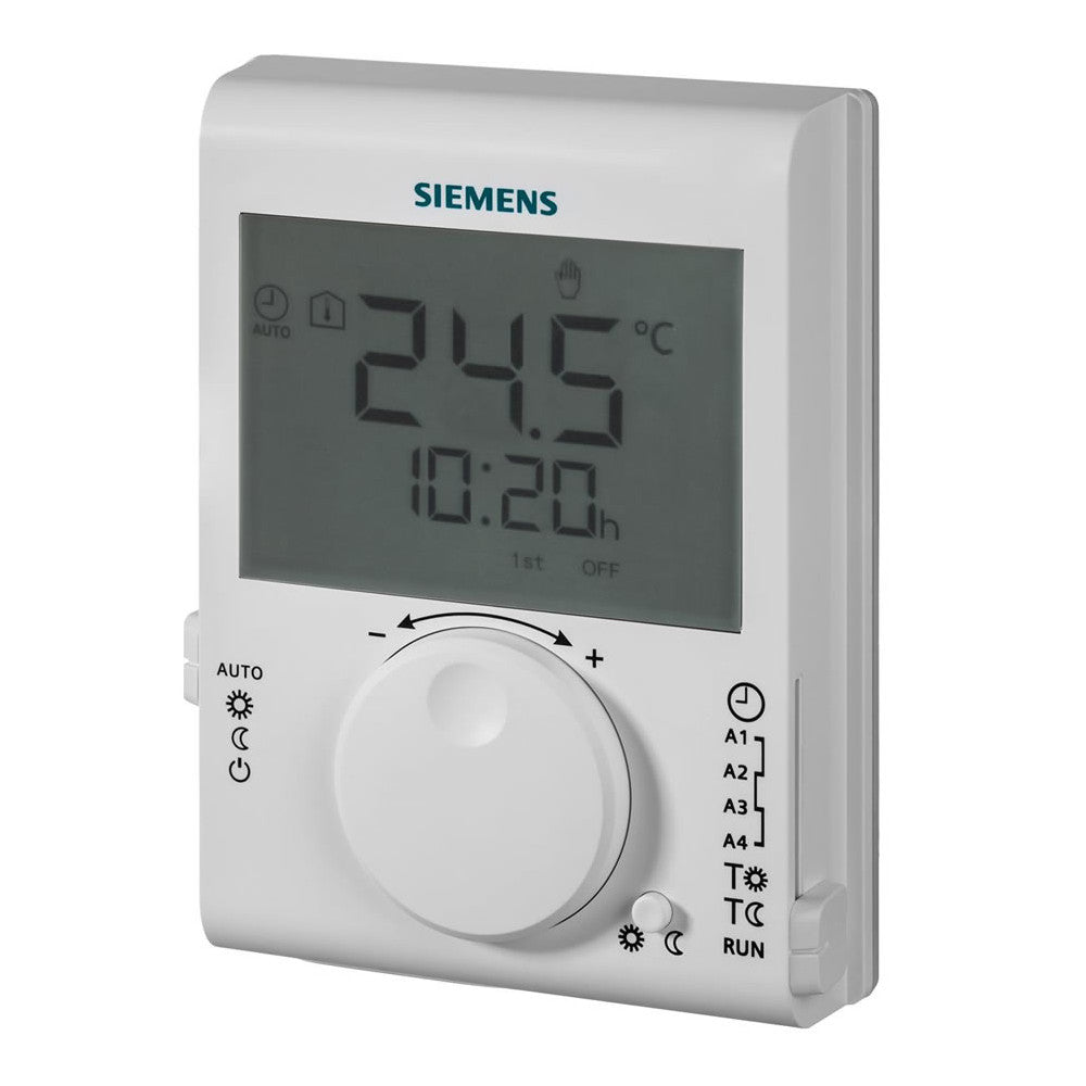 SIEMENS RDJ100 szobatermosztát, programozható (NAPI), öntanuló, digitális