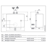 Stiebel Eltron EIL 4 Plus átfolyós vízmelegítő (200139) - méretrajz