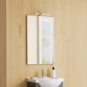 Tboss Floating Mirror Easy laptükör, 30cm-es led lámpával, 55x70