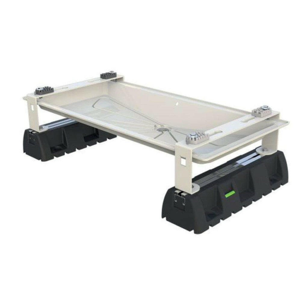 Terralux hőszivattyú álló konzol, csepptálcával és tálcafűtéssel 1250x600 - MAX 190kg-1