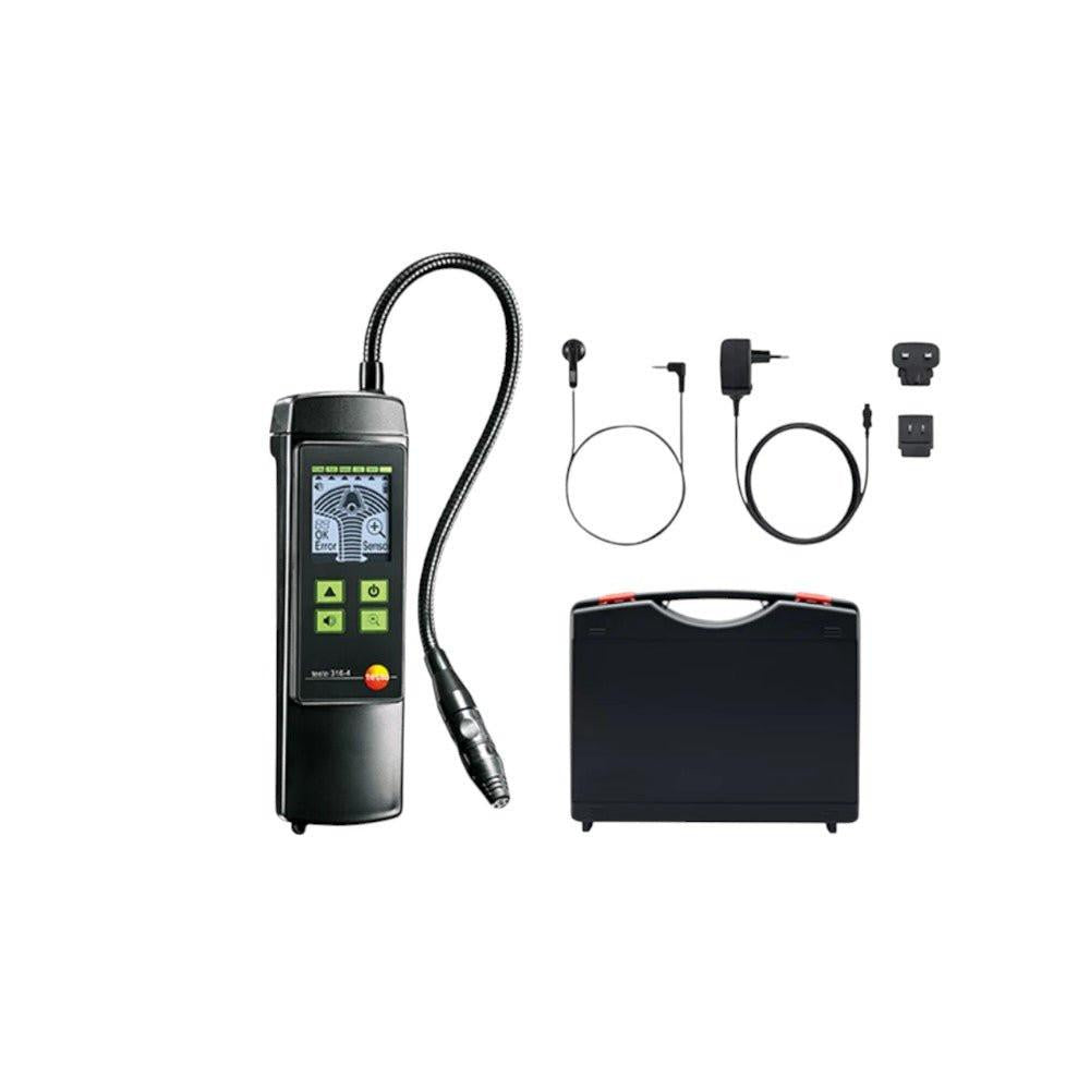 testo 316 - 4 hűtöközeg szivárgáskereső műszer (CFC, HCFC, HFC, H2) (TESTO - 0563.3164)