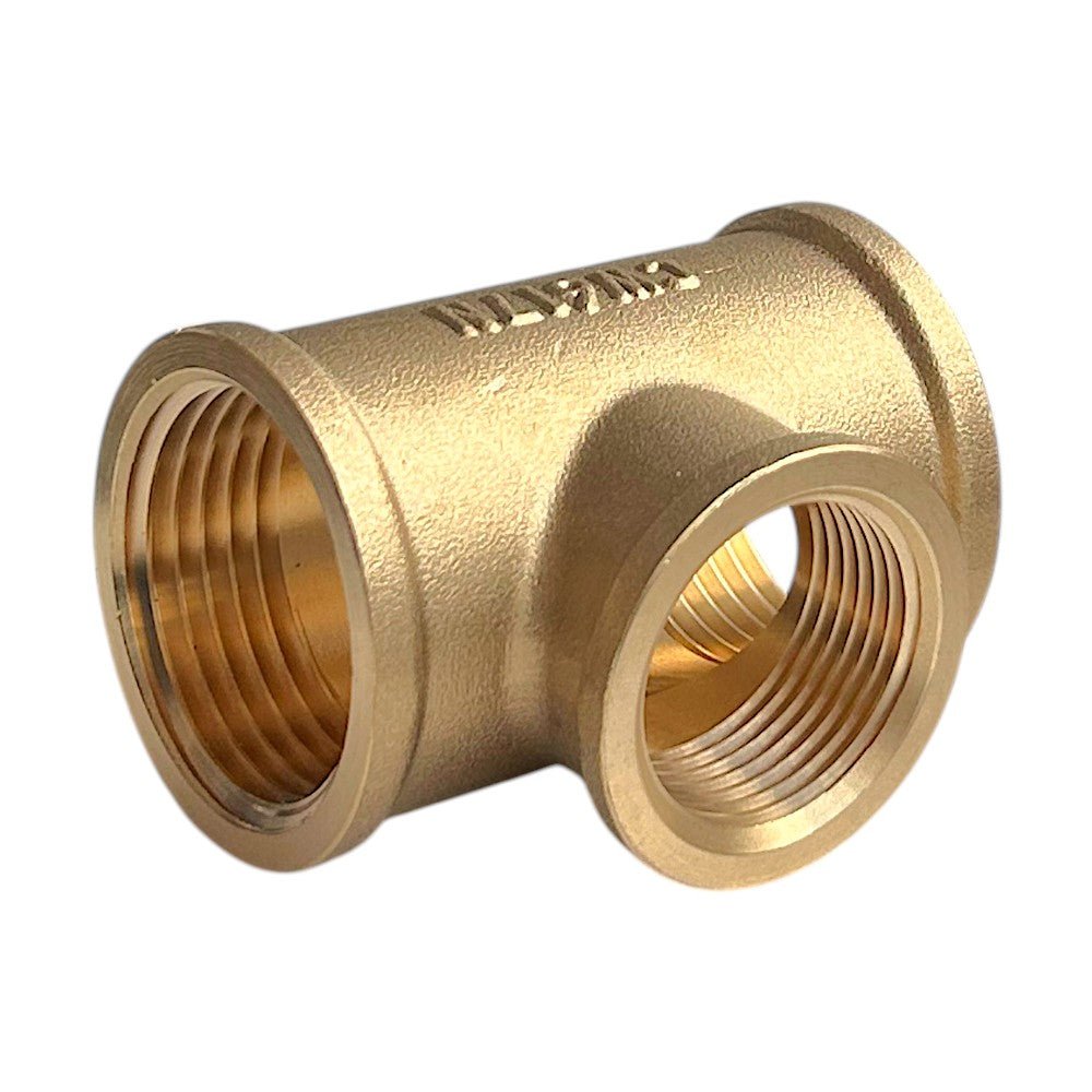 Install CuFix Réz menetes T-idom szűkített 3/4" -1/2"-3/4" 0113/41/23/4H