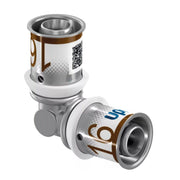 Uponor S - Press Plus réz könyök 16