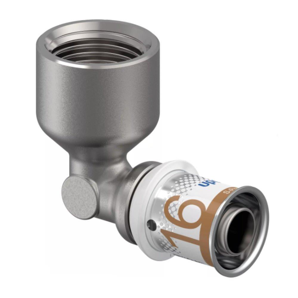 Uponor S - Press Plus réz könyök BM 16 - 1/2"