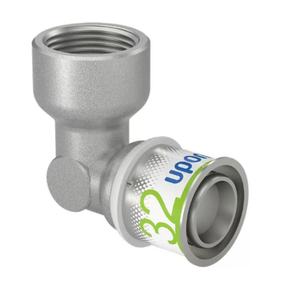 Uponor S - Press Plus réz könyök BM 32 - 1"