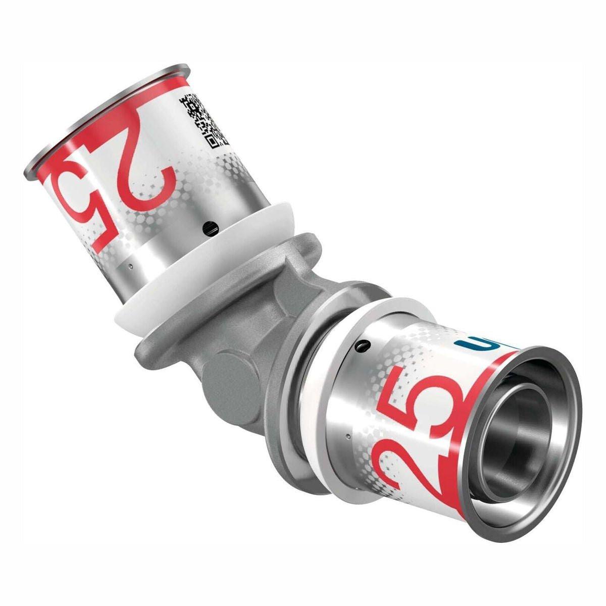 Uponor S - Press Plus réz ív 45° 25