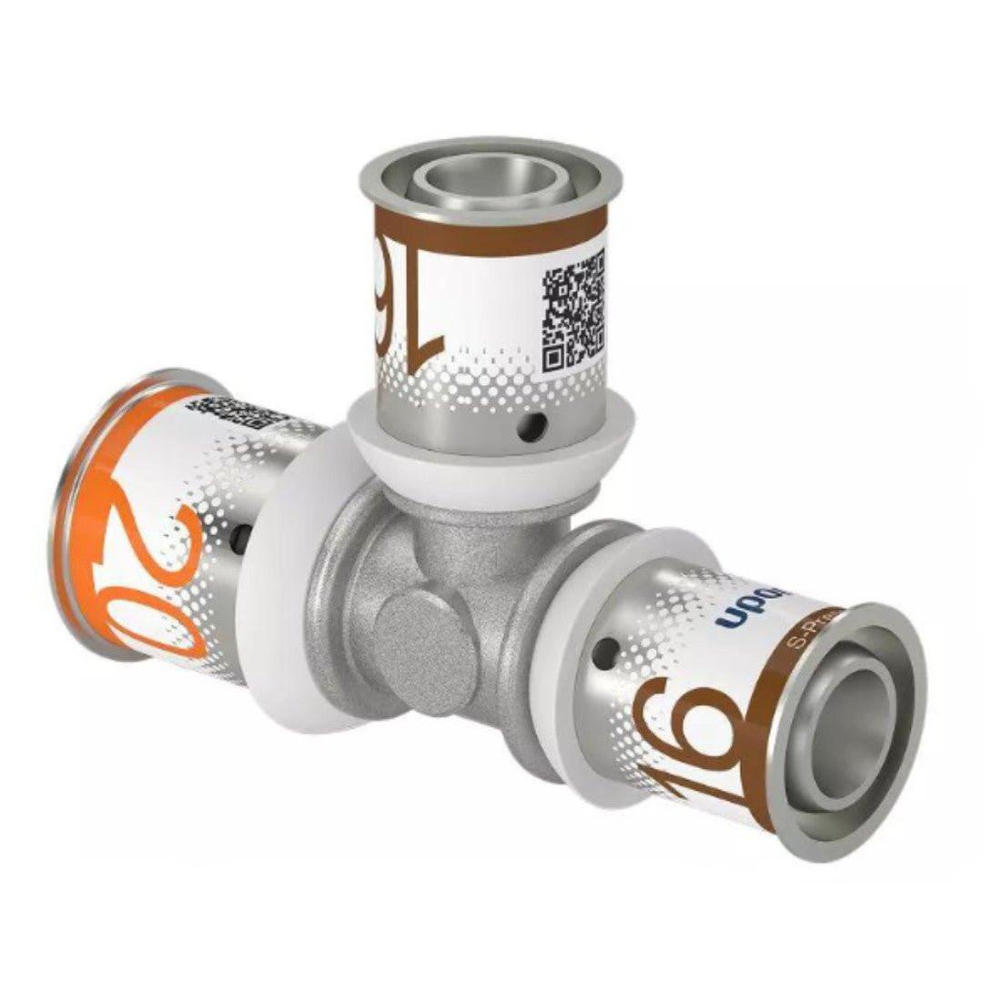 Uponor S - Press Plus réz T - idom szűkített 20 - 16 - 16