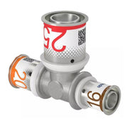 Uponor S - Press Plus réz T - idom szűkített 20 - 25 - 16