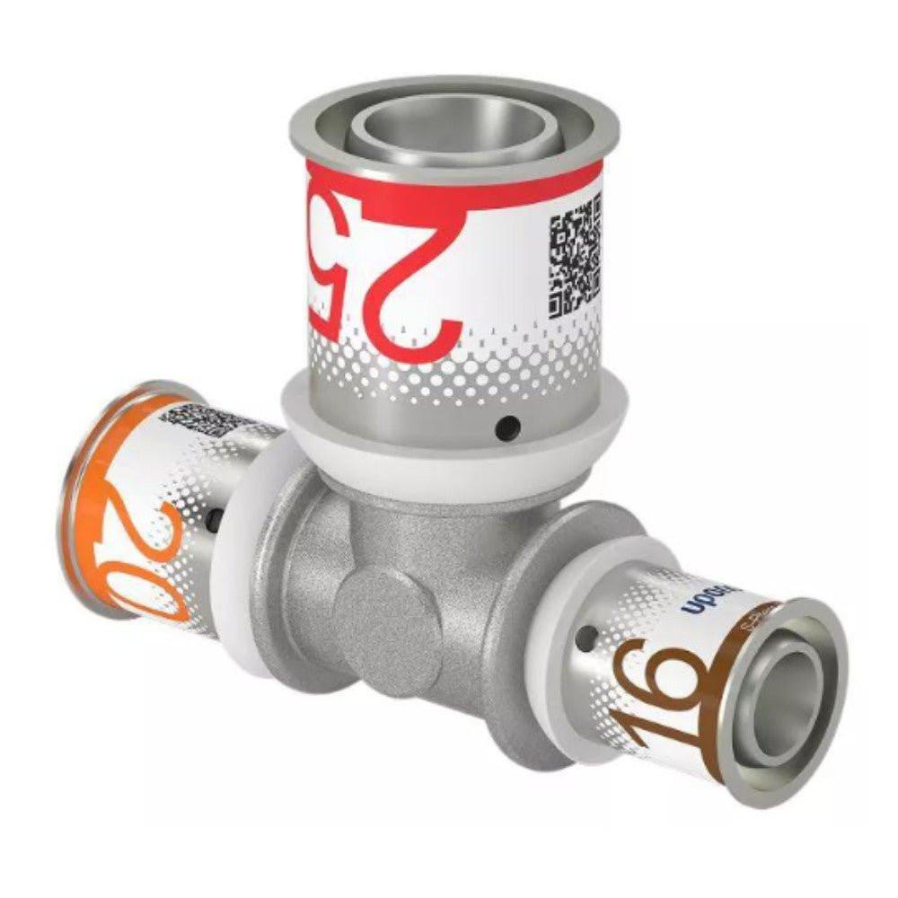 Uponor S - Press Plus réz T - idom szűkített 20 - 25 - 16