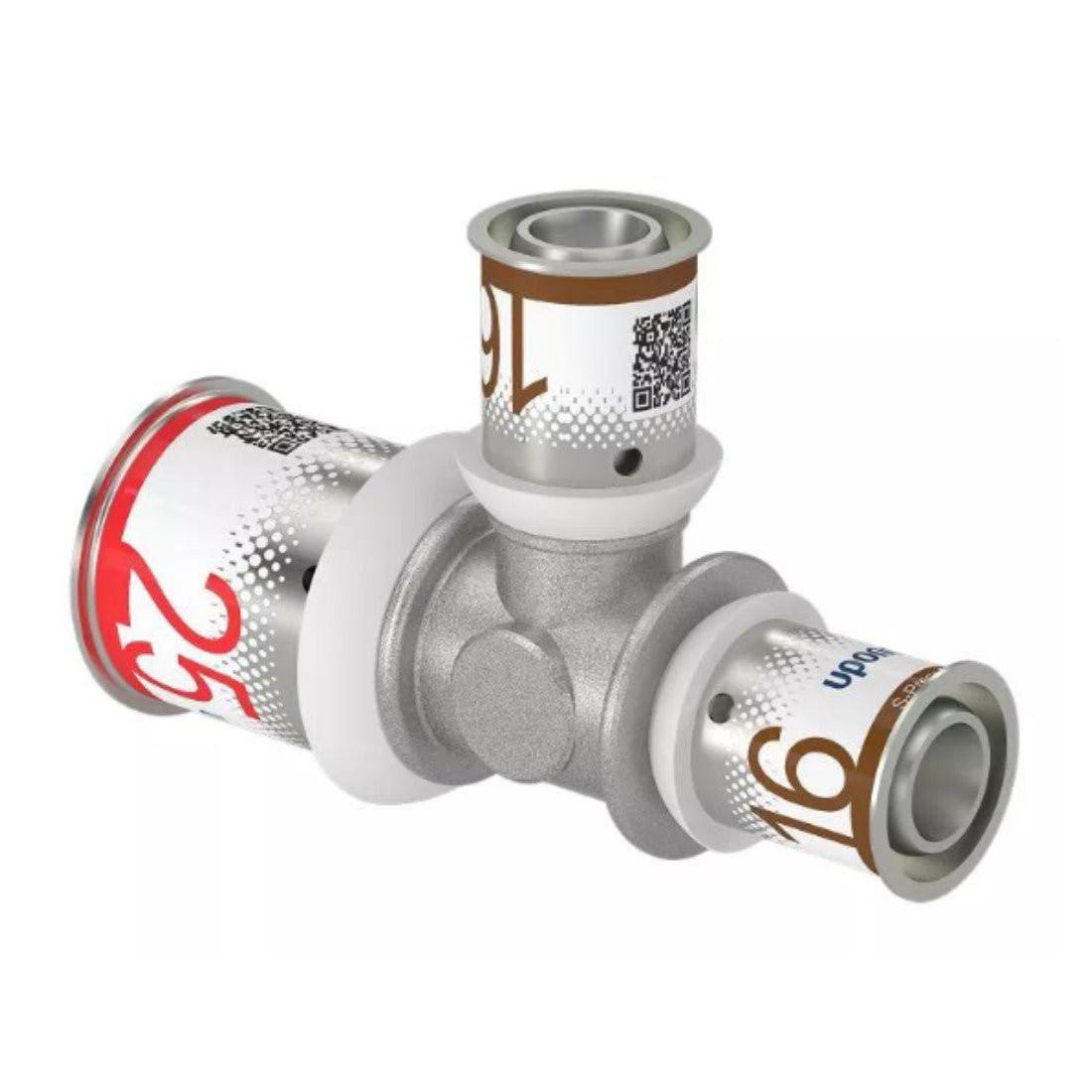 Uponor S - Press Plus réz T - idom szűkített 25 - 16 - 16